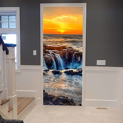 Seaside Sunset Self-adhesive Creative Door Stickers Living Room Diy Decorative Home Waterproof Wall Stickers
Seaside Sunset Self-adhesive Creative Door Stickers Living Room Diy Decorative Home Waterproof Wall Stickers