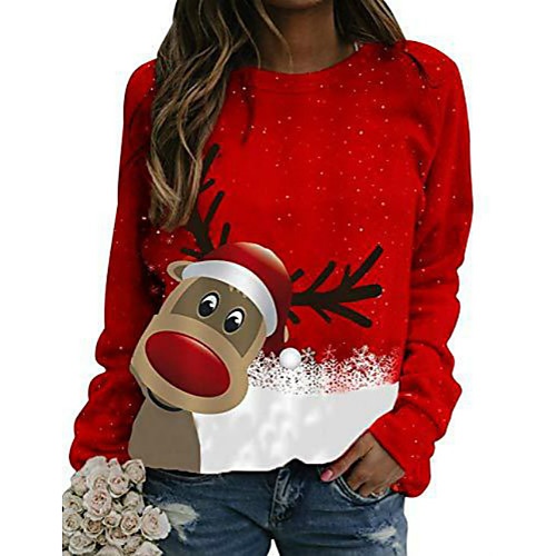Women's Pullover Sweatshirt Graphic Ugly Christmas Animal Christmas Daily Basic Christmas Hoodies Sweatshirts Red
Women's Pullover Sweatshirt Graphic Ugly Christmas Animal Christmas Daily Basic Christmas Hoodies Sweatshirts Red