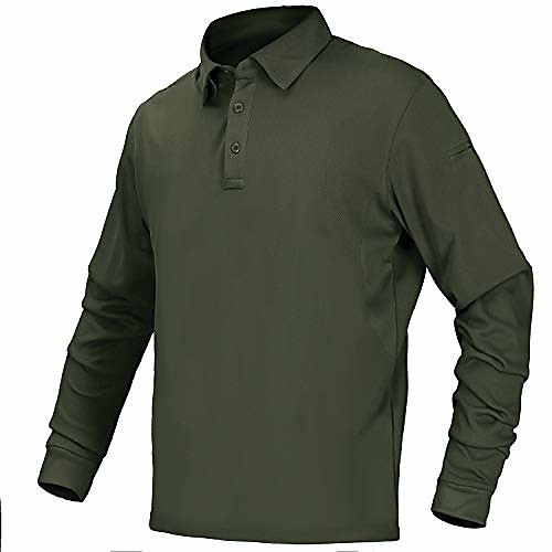 Men's Hiking Polo Shirt Long Sleeve Tee Tshirt Sweatshirt Top Outdoor Lightweight Breathable Quick Dry Sweat wicking Spring Summer Solid Color Green Hunting Fishing Climbing
Men's Hiking Polo Shirt Long Sleeve Tee Tshirt Sweatshirt Top Outdoor Lightweight Breathable Quick Dry Sweat wicking Spring Summer Solid Color Green Hunting Fishing Climbing
