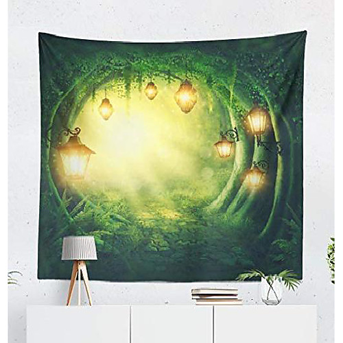 fantasy forest wall hanging tapestry,road magic dark forest fantasy fairy landscape hanging wall decor,60 x 50 inches wall tapestry for home decor room decoration,birthday gift,magic lantern
fantasy forest wall hanging tapestry,road magic dark forest fantasy fairy landscape hanging wall decor,60 x 50 inches wall tapestry for home decor room decoration,birthday gift,magic lantern