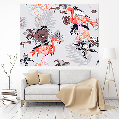 Wall Tapestry Art Deco Blanket Curtain Picnic Table Cloth Hanging Home Bedroom Living Room Dormitory Decoration Polyester Fiber Modern Animal Plant Flower Flamingo
Wall Tapestry Art Deco Blanket Curtain Picnic Table Cloth Hanging Home Bedroom Living Room Dormitory Decoration Polyester Fiber Modern Animal Plant Flower Flamingo
