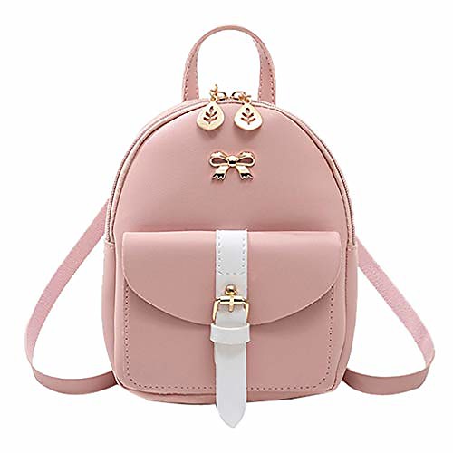 novelty womens shoulders small backpack with belt decor letter purse mobile phone messenger bag (pink)
novelty womens shoulders small backpack with belt decor letter purse mobile phone messenger bag (pink)