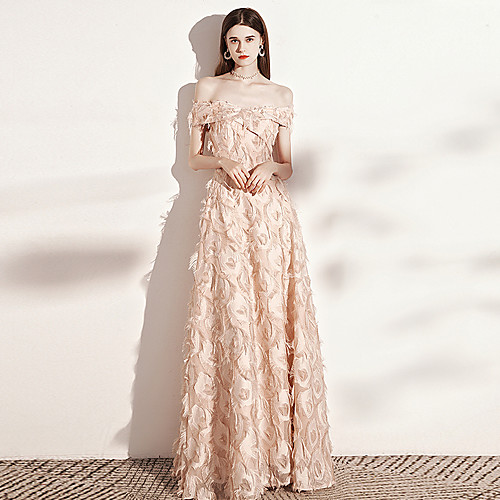 A-Line Minimalist Elegant Wedding Guest Formal Evening Dress Off Shoulder Short Sleeve Floor Length Spandex with Sleek 2021
A-Line Minimalist Elegant Wedding Guest Formal Evening Dress Off Shoulder Short Sleeve Floor Length Spandex with Sleek 2021
