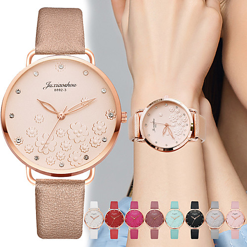 Women's Quartz Watches Analog Quartz Stylish Floral Style Flower Casual Watch / PU Leather
Women's Quartz Watches Analog Quartz Stylish Floral Style Flower Casual Watch / PU Leather