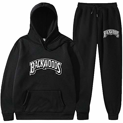 backwoods hoodies and pants fashion causal sport suit for men women,black,s
backwoods hoodies and pants fashion causal sport suit for men women,black,s