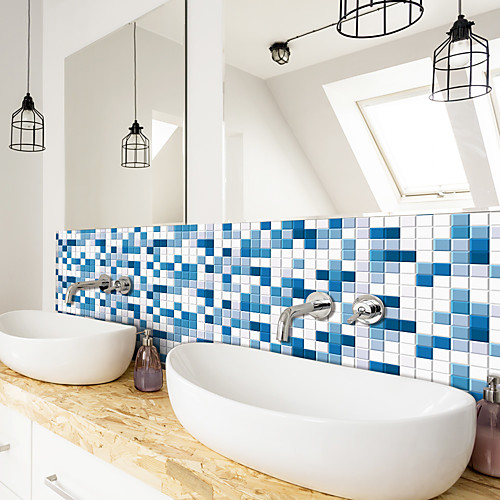 3D Mosaic White Cloud Blue Wall Sticker Bathroom Waterproof Tile Sticker Kitchen Oil Repellent and Antifouling Sticker 24020cm
3D Mosaic White Cloud Blue Wall Sticker Bathroom Waterproof Tile Sticker Kitchen Oil Repellent and Antifouling Sticker 24020cm