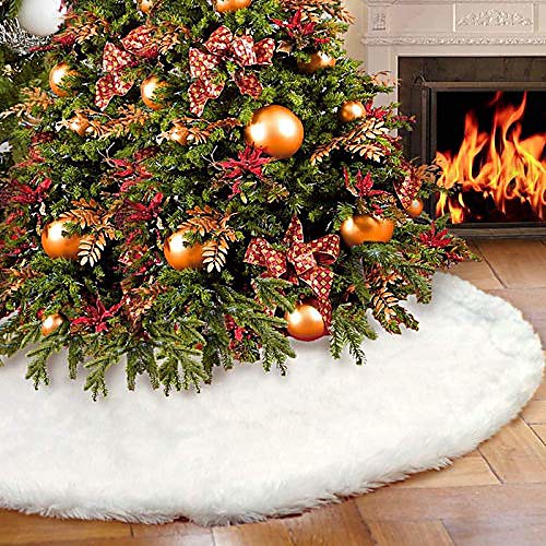 christmas tree skirt, 30 inches pure white faux fur xmas tree skirt tree mat for christmas party holiday home decorations
christmas tree skirt, 30 inches pure white faux fur xmas tree skirt tree mat for christmas party holiday home decorations