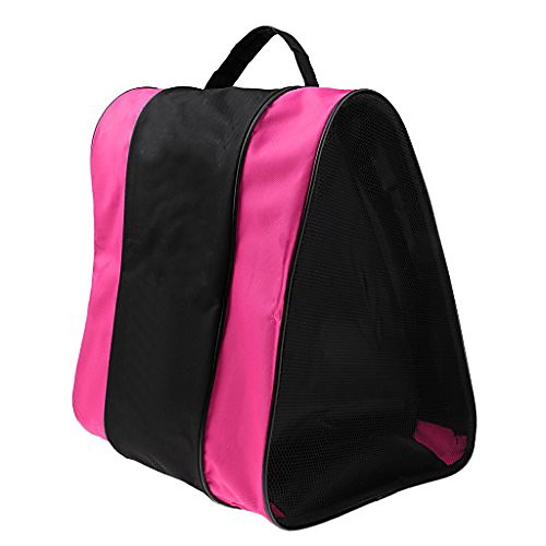roller skate bag backpack with adjustable shoulder straps, lightweight durable travel bag for inline skating sports shoes - pink
roller skate bag backpack with adjustable shoulder straps, lightweight durable travel bag for inline skating sports shoes - pink