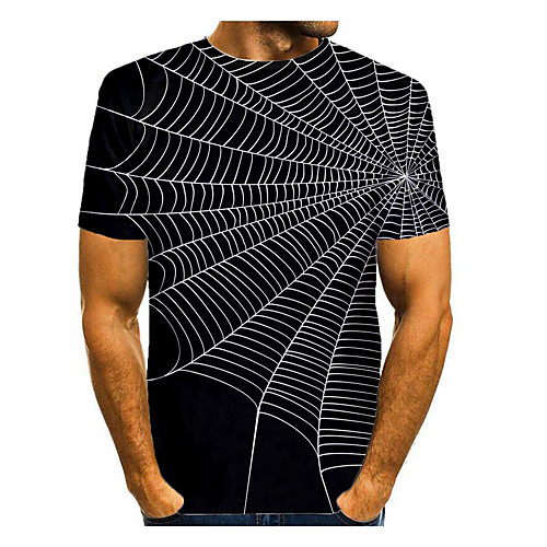 Men's T shirt 3D Print Graphic 3D Animal Print Short Sleeve Daily Tops Casual Black / White
Men's T shirt 3D Print Graphic 3D Animal Print Short Sleeve Daily Tops Casual Black / White