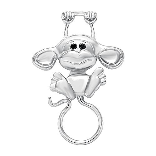 senfai latest lovely magnetic reading glasses holder clip multi-function monkey pin brooch/necklace (rose gold brooch) (silver magnet brooch)
senfai latest lovely magnetic reading glasses holder clip multi-function monkey pin brooch/necklace (rose gold brooch) (silver magnet brooch)