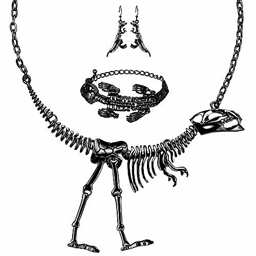 3 pairs halloween gothic spider web skull skeleton collar choker necklace link bracelet and drop earrings jewelry set for women girls
3 pairs halloween gothic spider web skull skeleton collar choker necklace link bracelet and drop earrings jewelry set for women girls