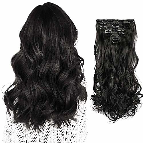 7 pcs full head clip in hair extensions 20 long curly synthetic thick hair extension wavy hairpiece for women
7 pcs full head clip in hair extensions 20 long curly synthetic thick hair extension wavy hairpiece for women