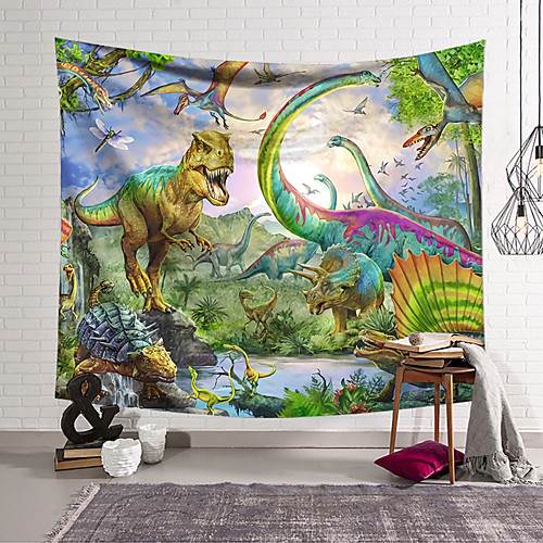 Wall Tapestry Art Decor Blanket Curtain Hanging Home Bedroom Living Room Decoration Polyester Dinosaur World
Wall Tapestry Art Decor Blanket Curtain Hanging Home Bedroom Living Room Decoration Polyester Dinosaur World