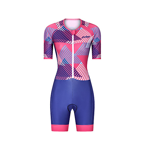 Women's Men's Short Sleeve Triathlon Tri Suit Red Stripes Bike Breathable Quick Dry Sports Stripes Mountain Bike MTB Road Bike Cycling Clothing Apparel / Stretchy / Athletic
Women's Men's Short Sleeve Triathlon Tri Suit Red Stripes Bike Breathable Quick Dry Sports Stripes Mountain Bike MTB Road Bike Cycling Clothing Apparel / Stretchy / Athletic