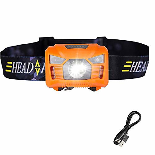 5w led body motion sensor headlamp mini headlight rechargeable outdoor camping flashlight head torch lamp with usb (orange)
5w led body motion sensor headlamp mini headlight rechargeable outdoor camping flashlight head torch lamp with usb (orange)