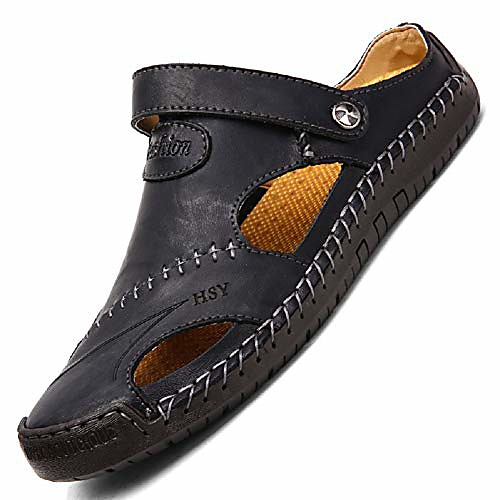 tqgold flip flops men's sandals summer leather beach shoes slippers clogs toe separators cowhide leather size: 10 uk
tqgold flip flops men's sandals summer leather beach shoes slippers clogs toe separators cowhide leather size: 10 uk