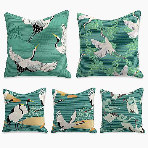 5 pcs Linen Pillow Cover, Animal Simple Casual Square Polyester Traditional Classic
5 pcs Linen Pillow Cover, Animal Simple Casual Square Polyester Traditional Classic