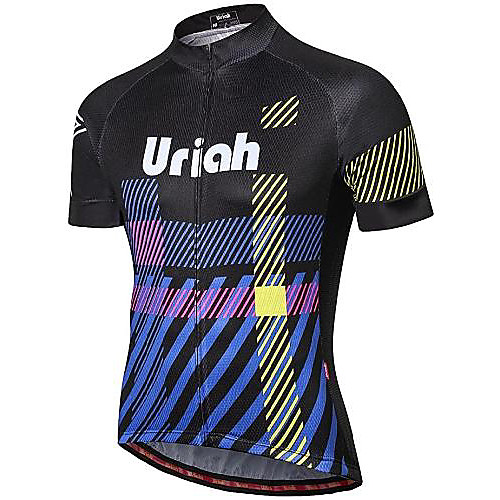 21Grams Men's Short Sleeve Cycling Jersey Black Stripes Bike Jersey Mountain Bike MTB Road Bike Cycling Breathable Quick Dry Sports Clothing Apparel / Athletic
21Grams Men's Short Sleeve Cycling Jersey Black Stripes Bike Jersey Mountain Bike MTB Road Bike Cycling Breathable Quick Dry Sports Clothing Apparel / Athletic
