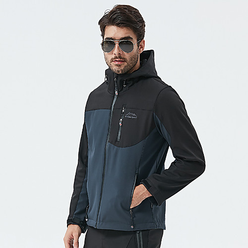 Women's Men's Hoodie Jacket Hiking Softshell Jacket Hiking Windbreaker Outdoor Lightweight Windproof Breathable Quick Dry Jacket Top Fishing Climbing Camping / Hiking / Caving Green Gray
Women's Men's Hoodie Jacket Hiking Softshell Jacket Hiking Windbreaker Outdoor Lightweight Windproof Breathable Quick Dry Jacket Top Fishing Climbing Camping / Hiking / Caving Green Gray
