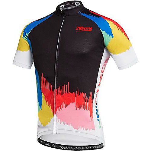 21Grams Men's Short Sleeve Cycling Jersey Black Bike Jersey Top Mountain Bike MTB Road Bike Cycling UV Resistant Quick Dry Sports Clothing Apparel / Athletic
21Grams Men's Short Sleeve Cycling Jersey Black Bike Jersey Top Mountain Bike MTB Road Bike Cycling UV Resistant Quick Dry Sports Clothing Apparel / Athletic