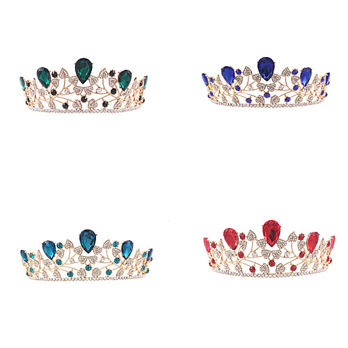 Crystal / Alloy Tiaras with Crystal / Rhinestone 1 Piece Wedding / Special Occasion Headpiece
Crystal / Alloy Tiaras with Crystal / Rhinestone 1 Piece Wedding / Special Occasion Headpiece