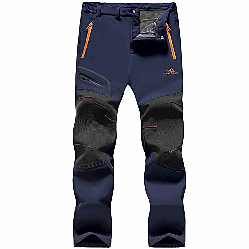 men's softshell pants, breathable, waterproof, fleece lining, winter, outdoor, hiking, climbing, skiing, pants with elastic waistband, blue
men's softshell pants, breathable, waterproof, fleece lining, winter, outdoor, hiking, climbing, skiing, pants with elastic waistband, blue