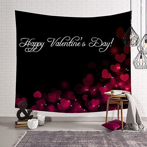 valentine's day wall tapestry art decor blanket curtain hanging home bedroom living room decoration little love gradient black background polyester
valentine's day wall tapestry art decor blanket curtain hanging home bedroom living room decoration little love gradient black background polyester