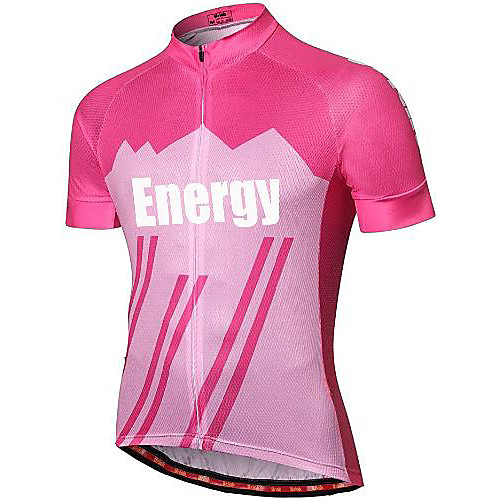 21Grams Men's Short Sleeve Cycling Jersey Pink Bike Jersey Mountain Bike MTB Road Bike Cycling Breathable Quick Dry Sports Clothing Apparel / Athletic
21Grams Men's Short Sleeve Cycling Jersey Pink Bike Jersey Mountain Bike MTB Road Bike Cycling Breathable Quick Dry Sports Clothing Apparel / Athletic