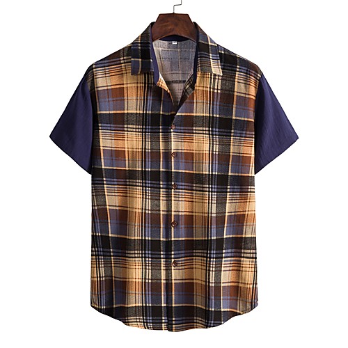 Men's Shirt Other Prints Graphic Print Short Sleeve Daily Tops Streetwear Navy Blue
Men's Shirt Other Prints Graphic Print Short Sleeve Daily Tops Streetwear Navy Blue