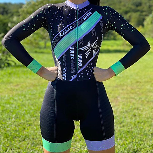 Women's Men's Long Sleeve Cycling Jersey with Shorts Triathlon Tri Suit Black Bike Breathable Quick Dry Sports Mountain Bike MTB Road Bike Cycling Clothing Apparel / Stretchy / Athletic
Women's Men's Long Sleeve Cycling Jersey with Shorts Triathlon Tri Suit Black Bike Breathable Quick Dry Sports Mountain Bike MTB Road Bike Cycling Clothing Apparel / Stretchy / Athletic