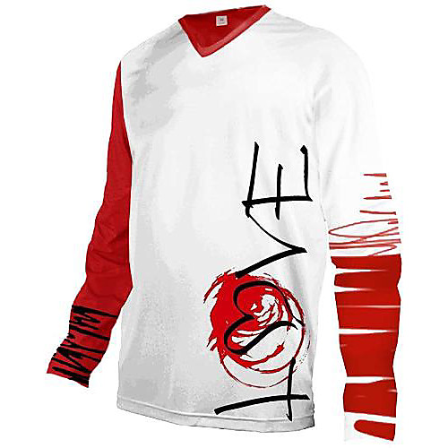 21Grams Men's Long Sleeve Downhill Jersey Spandex Red Bike Jersey Top Mountain Bike MTB Road Bike Cycling UV Resistant Quick Dry Sports Clothing Apparel / Athletic
21Grams Men's Long Sleeve Downhill Jersey Spandex Red Bike Jersey Top Mountain Bike MTB Road Bike Cycling UV Resistant Quick Dry Sports Clothing Apparel / Athletic