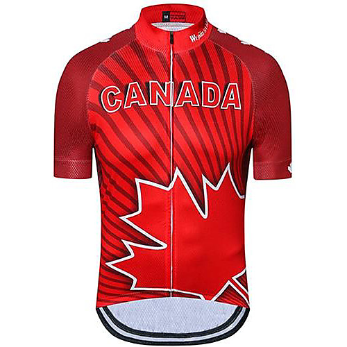 21Grams Men's Short Sleeve Cycling Jersey Red Bike Jersey Mountain Bike MTB Road Bike Cycling Breathable Quick Dry Sports Clothing Apparel / Athletic
21Grams Men's Short Sleeve Cycling Jersey Red Bike Jersey Mountain Bike MTB Road Bike Cycling Breathable Quick Dry Sports Clothing Apparel / Athletic