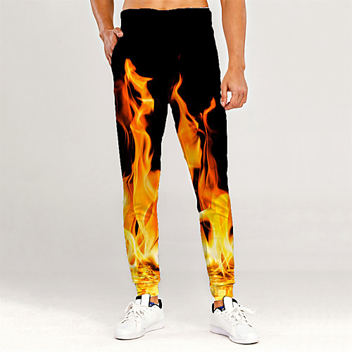 Men's Novelty Casual / Sporty Outdoor Sports Casual Daily Sweatpants Trousers Pants Graphic 3D Full Length Print Orange
Men's Novelty Casual / Sporty Outdoor Sports Casual Daily Sweatpants Trousers Pants Graphic 3D Full Length Print Orange