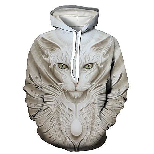 Men's Pullover Hoodie Sweatshirt Graphic 3D Animal Print Hooded Daily 3D Print 3D Print Casual Hoodies Sweatshirts Long Sleeve Gray
Men's Pullover Hoodie Sweatshirt Graphic 3D Animal Print Hooded Daily 3D Print 3D Print Casual Hoodies Sweatshirts Long Sleeve Gray