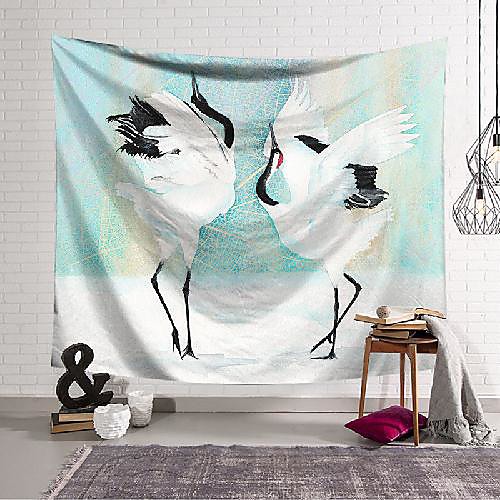 wall tapestry art decor blanket curtain hanging home bedroom living room decoration red-crowned crane posture polyester
wall tapestry art decor blanket curtain hanging home bedroom living room decoration red-crowned crane posture polyester