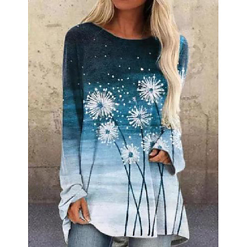 Women's Shift Dress Short Mini Dress Blue Red Khaki Long Sleeve Print Print Spring Round Neck Casual 2021 S M L XL XXL
Women's Shift Dress Short Mini Dress Blue Red Khaki Long Sleeve Print Print Spring Round Neck Casual 2021 S M L XL XXL