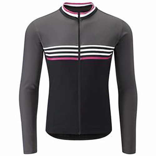 21Grams Men's Long Sleeve Cycling Jersey Black Stripes Bike Jersey Mountain Bike MTB Road Bike Cycling Breathable Sports Clothing Apparel / Athletic
21Grams Men's Long Sleeve Cycling Jersey Black Stripes Bike Jersey Mountain Bike MTB Road Bike Cycling Breathable Sports Clothing Apparel / Athletic