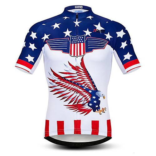 21Grams Men's Short Sleeve Cycling Jersey White Bike Jersey Mountain Bike MTB Road Bike Cycling Breathable Sports Clothing Apparel / Athletic
21Grams Men's Short Sleeve Cycling Jersey White Bike Jersey Mountain Bike MTB Road Bike Cycling Breathable Sports Clothing Apparel / Athletic