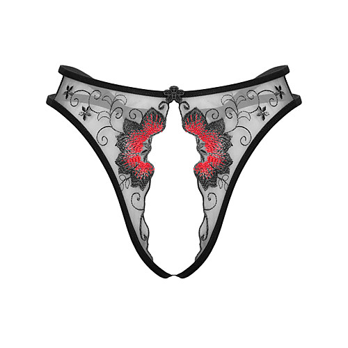 Men's 1 Piece Lace / Hole G-string Underwear - Normal Mid Waist White Black Blue One-Size
Men's 1 Piece Lace / Hole G-string Underwear - Normal Mid Waist White Black Blue One-Size