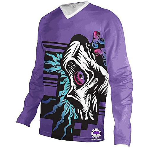 21Grams Men's Long Sleeve Downhill Jersey Purple Bike Jersey Top Mountain Bike MTB Road Bike Cycling UV Resistant Quick Dry Sports Clothing Apparel / Athletic
21Grams Men's Long Sleeve Downhill Jersey Purple Bike Jersey Top Mountain Bike MTB Road Bike Cycling UV Resistant Quick Dry Sports Clothing Apparel / Athletic
