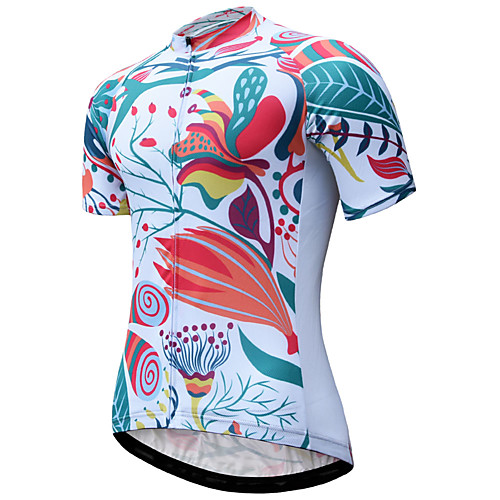 21Grams Women's Short Sleeve Cycling Jersey Summer Polyester White Bike Jersey Mountain Bike MTB Road Bike Cycling Breathable Reflective Strips Back Pocket Sports Clothing Apparel / Athletic
21Grams Women's Short Sleeve Cycling Jersey Summer Polyester White Bike Jersey Mountain Bike MTB Road Bike Cycling Breathable Reflective Strips Back Pocket Sports Clothing Apparel / Athletic