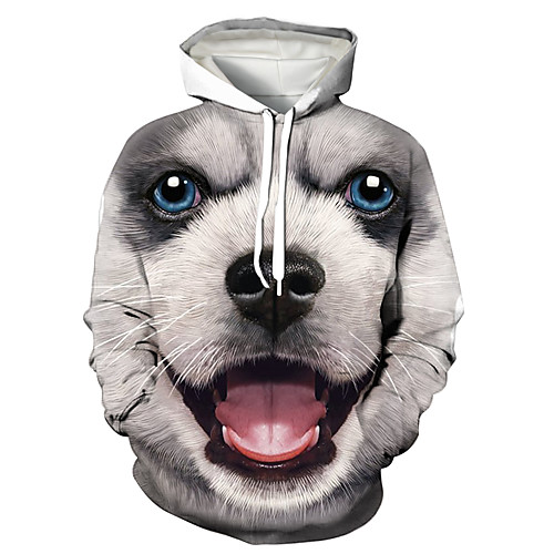 Men's Pullover Hoodie Sweatshirt Animal Patterned Graphic 3D Print Hooded Daily 3D Print 3D Print Casual Hoodies Sweatshirts Long Sleeve Gray
Men's Pullover Hoodie Sweatshirt Animal Patterned Graphic 3D Print Hooded Daily 3D Print 3D Print Casual Hoodies Sweatshirts Long Sleeve Gray