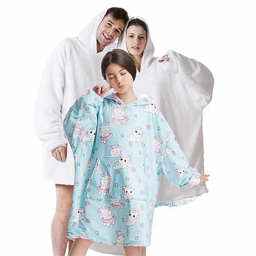 Inspired by Cosplay Unicorn Masquerade Hoodie Polyester / Cotton Blend Unicorn Printing blanket Hoodie For Women's / Men's
Inspired by Cosplay Unicorn Masquerade Hoodie Polyester / Cotton Blend Unicorn Printing blanket Hoodie For Women's / Men's