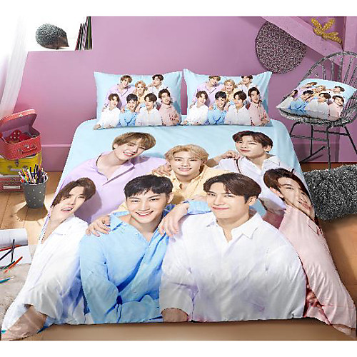 got7 series 3-piece duvet cover set hotel bedding sets comforter cover with soft lightweight microfiber, include 1 duvet cover, 2 pillowcases for double/queen/king(1 pillowcase for twin/single)
got7 series 3-piece duvet cover set hotel bedding sets comforter cover with soft lightweight microfiber, include 1 duvet cover, 2 pillowcases for double/queen/king(1 pillowcase for twin/single)