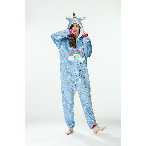 Kid's Adults' Kigurumi Pajamas Unicorn Flying Horse Onesie Pajamas Flannel Blue / Pink Cosplay For Men and Women Boys and Girls Animal Sleepwear Cartoon Festival / Holiday Costumes
Kid's Adults' Kigurumi Pajamas Unicorn Flying Horse Onesie Pajamas Flannel Blue / Pink Cosplay For Men and Women Boys and Girls Animal Sleepwear Cartoon Festival / Holiday Costumes