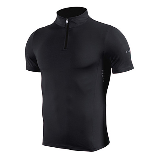 Men's Hiking Tee shirt Short Sleeve Stand Collar Tee Tshirt Outdoor Breathable Quick Dry Soft High Elasticity Summer Elastane Polyester Solid Color White Black Red Fishing Climbing Beach
Men's Hiking Tee shirt Short Sleeve Stand Collar Tee Tshirt Outdoor Breathable Quick Dry Soft High Elasticity Summer Elastane Polyester Solid Color White Black Red Fishing Climbing Beach