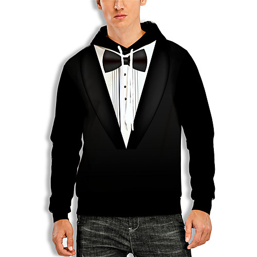 Men's Pullover Hoodie Sweatshirt Graphic 3D Print Daily 3D Print Basic Casual Hoodies Sweatshirts Black
Men's Pullover Hoodie Sweatshirt Graphic 3D Print Daily 3D Print Basic Casual Hoodies Sweatshirts Black