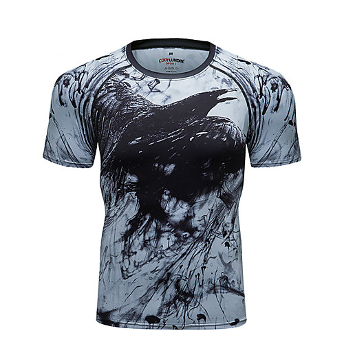 CODYLUNDIN Men's Short Sleeve Compression Shirt Running Shirt Patchwork Tee Tshirt Top Athletic Spandex Breathable Quick Dry Moisture Wicking Gym Workout Running Active Training Jogging Exercise / 3D
CODYLUNDIN Men's Short Sleeve Compression Shirt Running Shirt Patchwork Tee Tshirt Top Athletic Spandex Breathable Quick Dry Moisture Wicking Gym Workout Running Active Training Jogging Exercise / 3D