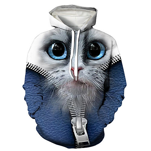 Men's Pullover Hoodie Sweatshirt Animal Patterned Graphic 3D Print Hooded Daily 3D Print 3D Print Casual Hoodies Sweatshirts Long Sleeve Blue
Men's Pullover Hoodie Sweatshirt Animal Patterned Graphic 3D Print Hooded Daily 3D Print 3D Print Casual Hoodies Sweatshirts Long Sleeve Blue