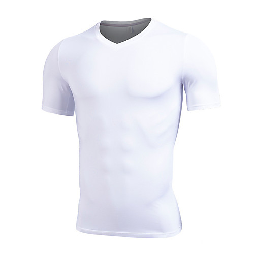 Men's Hiking Tee shirt Short Sleeve V Neck Tee Tshirt Outdoor Breathable Quick Dry Soft High Elasticity Summer Elastane Polyester Solid Color White Black Light Grey Fishing Climbing Beach
Men's Hiking Tee shirt Short Sleeve V Neck Tee Tshirt Outdoor Breathable Quick Dry Soft High Elasticity Summer Elastane Polyester Solid Color White Black Light Grey Fishing Climbing Beach